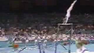 1996 Olympic Gymnastics Uneven Bars Event Finals EF 8 routines [upl. by Vanhomrigh]