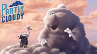 Partly Cloudy 2009 Disney Pixar Animated Short Film  Review [upl. by Bailie778]