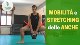 Allenamento di MOBILITÀ e STRETCHING per le ANCHE [upl. by Acirehs]