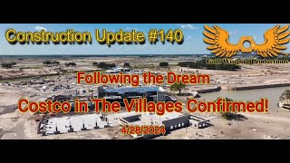 The Villages Construction Update 140  Costco Coming to The Villages  4282024 [upl. by Jaddan590]