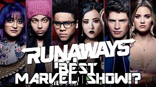 THE BEST MARVEL SHOW  Runaways Initial Impressions [upl. by Naugan]