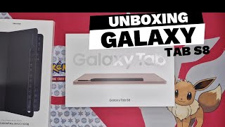 Unboxing Galaxy Tab S8  Samsung Galaxy Tab S8 [upl. by Emawk747]