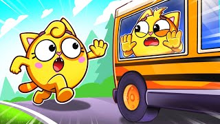 Be Careful In The Bus Song 🚌 Wheels On The Bus  Kids Songs 🐱🐨🐰🦁 And Nursery Rhymes by Baby Zoo [upl. by Randee]