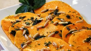 Carpaccio di Zucca  Ricetta Crudista di CBE [upl. by Suicul598]