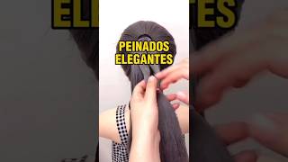 🎀Peinado fácil colegio🎀 20242025 yurniatamayo hairtrends hairbun hairhacks [upl. by Noiro]