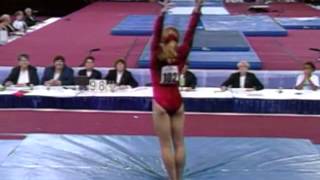 Vanessa Atler  Vault 1  1997 US Gymnastics Championships  Women  Day 1 [upl. by Enram]