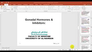 Pharmacology  Gonadal hormones and Inhibitors [upl. by Adelice845]