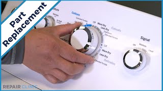 GE Washer Repair  How to Replace the Timer [upl. by Hako]