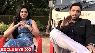 Vanshaj  Shaleen Malhotra Anjali Tatrari Exclusive Interview On Sets [upl. by Eekorehc]