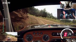 dirt rally 20 historic H1FWD Lancia fulvia NEW ZEALAND stage 1 [upl. by Quintessa]