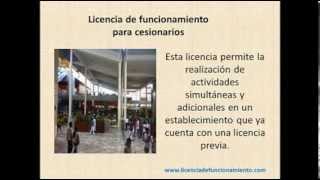 Obtencion de licencia de funcionamiento para mercados de abastos y locales en centros comerciales [upl. by Annoyek]