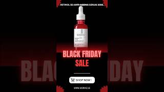 Black Fridayerbjudanden på retinolserum för att strama upp huden och behandla rynkor wwwmorinzse [upl. by Max]