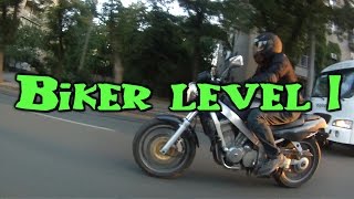 Honda bros 400Biker level 1 [upl. by Inram]