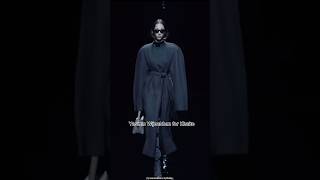 NEW Yasmin Wijnaldum for Khaite Fw24 runwaymodel fashion edit [upl. by Acisej]