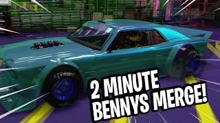 PATCHED 2321 NEW BENNYS MERGE IN 2 MINUTES LITERALLY PS5 152 [upl. by Eyoj]