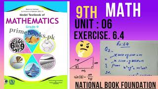 Class 9th Maths Question 2 Ex 64  NBF  trigonometric functionsratio  mp academy [upl. by Drusus28]