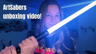 ArtSabers Force FX Dueling Lightsaber UNBOXING [upl. by Carl]