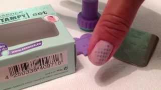 Unboxing en review Stampy Set van Essence nail art [upl. by Hennahane]