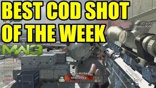 BEST MW3 COD SHOT OF THE WEEK 6  QUAD Triple Headshot Triple no scope [upl. by Enehs]