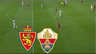 Real Zaragoza vs Elche CF 30 Resumen  La Liga 2  20242025 [upl. by Htenaj]