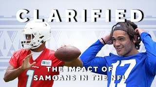 The Samoan Impact in the NFL  CLARIFIED [upl. by Perloff705]