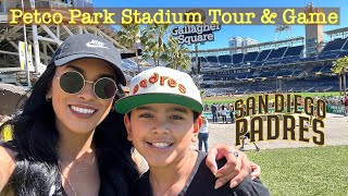 Petco Park Stadium Tour and Game [upl. by Aynna]