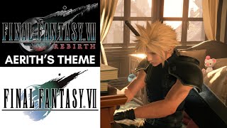 Cloud plays quotAeriths Themequot FF7  Final Fantasy VII Rebirth [upl. by Atikehs]