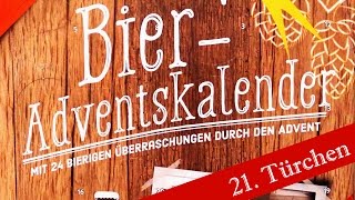 Bier Adventskalender  21 Türchen  MC Wieninger 1813 naturtrüb [upl. by Elleirad]