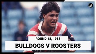 Canterbury Bankstown v Eastern Suburbs Roosters  Round 18 1988  Match Replay  NRL Throwback [upl. by Handal]