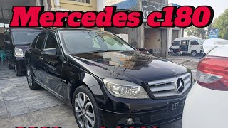 Mercedes C180  2009 model  14 import 14 registration  Gujranwala showroom mercedes [upl. by Klemens]