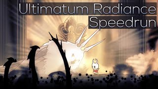 Hollow Knight  Ultimatum Radiance Ascended Speedrun  11740 [upl. by Ahsieker920]