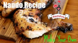 Nandos Peri Peri Chicken Recipe 🌶 How to make Piri Piri Chicken [upl. by Dena]