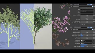 LSystems Blender GeometryNodes [upl. by Samira]