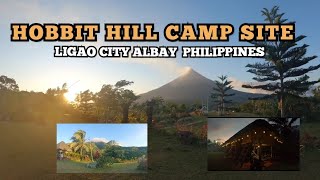 THE HOBBIT HILL OF LIGAO CITY  CAMPING SITE  tent rent or ifugao house [upl. by Eniamej566]