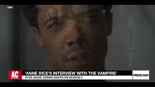 PRIDE Interviews Anne Rices Interview with the Vampire star Assad Zaman [upl. by Brottman]