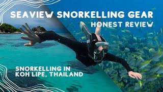 Testing Seaview’s Unique and Safe V3 Full Face Snorkel Mask in Beautiful Koh Lipe Thailand [upl. by Trebled827]