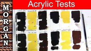 Best Acrylic Paints review  Atelier Schminke Winsor  Newton Liquitex Chromacolour [upl. by Jeb157]