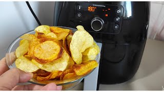 Airfryer Tarifleri  Airfryerde Patatesli Cips  Pihilips Airfryer Cips Tarifi  Philips Airfryer [upl. by Eggett144]