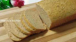 Whole wheat bread without oven in malayalam Bread without oven Ep 97 [upl. by Lila]