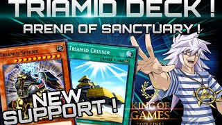 TRIAMID SUPPORT   Arena of Sanctuary YuGiOh  Duel Links [upl. by Kimberlyn]