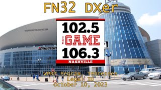 1025 amp 1063 The Game  WPRT Pegram Tennessee Legal ID 10102023 Nashville Predators InGame [upl. by Aivyls]