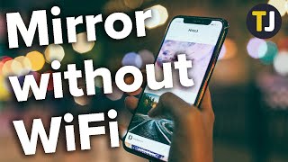 How to Mirror Your iPhone to TV Without Wi Fi [upl. by Ajaj195]