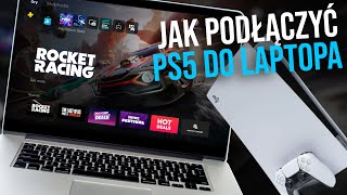 Podłączenie konsoli ps5 do laptopa  Jak podłączyć PS5 do laptopa [upl. by Eillek]