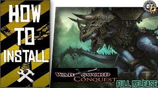 How to Install  Mount amp Blade Warband Warsword Conquest Mod  Patch I [upl. by Auehsoj]