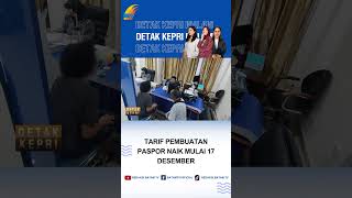 TARIF PEMBUATAN PASPOR NAIK MULAI 17 DESEMBER [upl. by Anayek21]