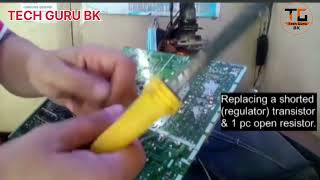 CRT Color TV Problem Repairing Trick viral trending [upl. by Aek]