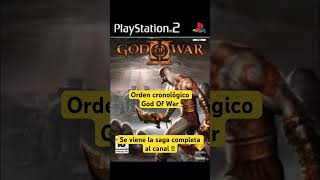 ORDEN CRONOLÓGICO SAGA GOD OF WAR  Se viene completa al canal  ps5 pc viral godofwar gow [upl. by Akin]