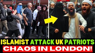 British Patriots Attacked By Islmc Extremists In London [upl. by Milan]