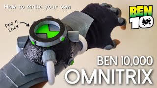 How to make BEN 10000 OMNITRIX  Paper model  ben10 papercraft diy [upl. by Kilk]