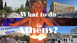 GREECE  Athens  Top Attractions and Hidden Gems [upl. by Ioab]